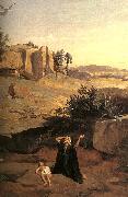  Jean Baptiste Camille  Corot Hagar in the Wilderness oil painting picture wholesale